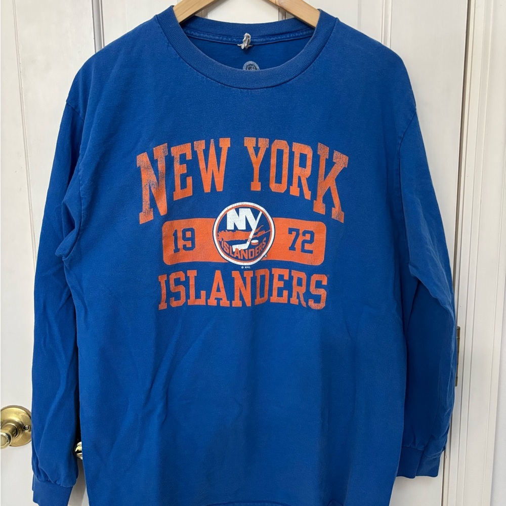 Vintage New York Islanders 1972 Ling Sleeved Shirt